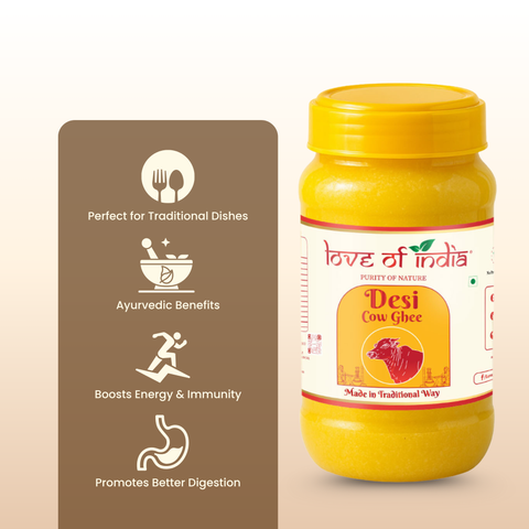 Desi Cow Ghee made by Traditional Method | 1000ml