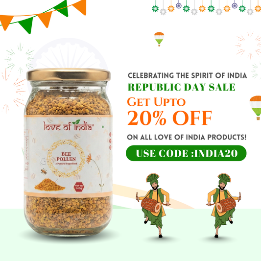 Bee Pollen | 100% Raw Natural Bee Pollen | A Natural Superfood