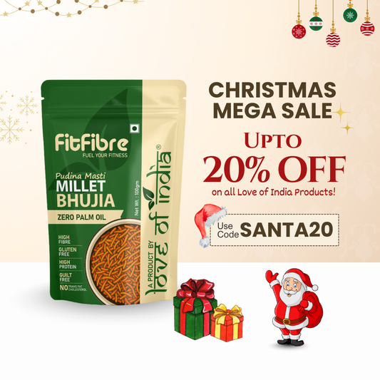 FitFibre Pudina Masti Bhujia – Refreshing Twist to Your Favourite Snack