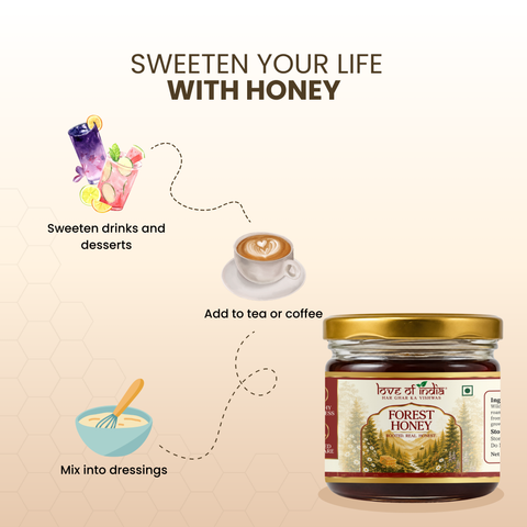 Forest Honey — Raw, Unfiltered, Never Heated | Lab Tested