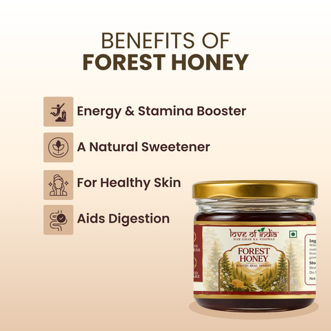 Forest Honey — Raw, Unfiltered, Never Heated | Lab Tested