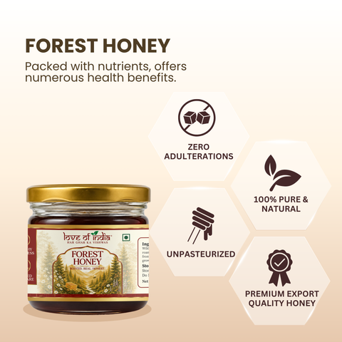 Forest Honey — Raw, Unfiltered, Never Heated | Lab Tested