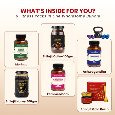 Love of India Festive Fitness Bundle | 6 Everyday Wellness Essentials