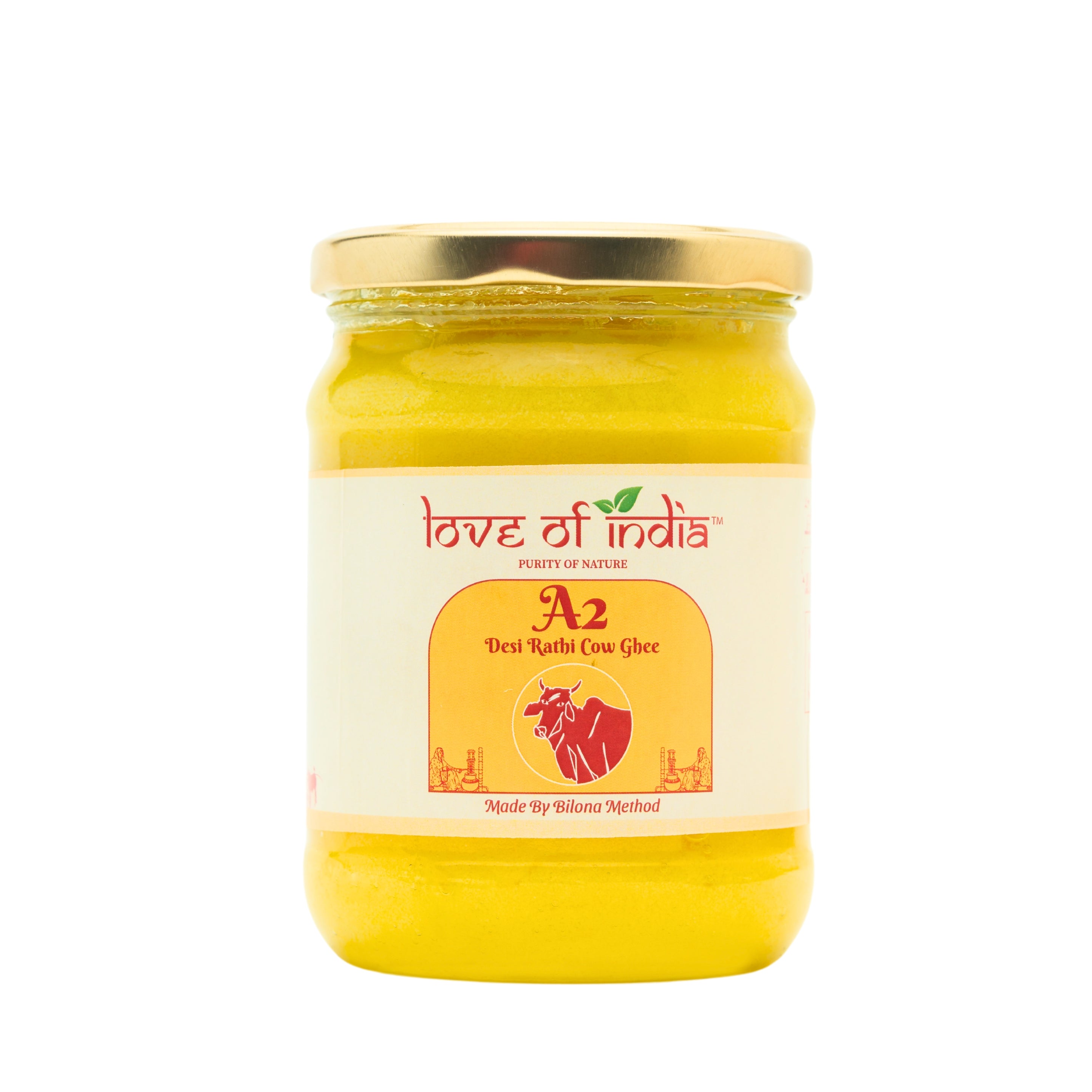 Love of India Desi Vedic Rathi Cow Ghee made by Bilona method – loveofindia
