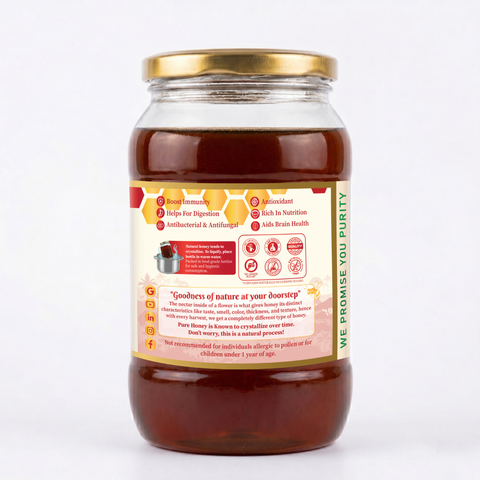 Forest Honey — Raw, Unfiltered, Never Heated | Lab Tested