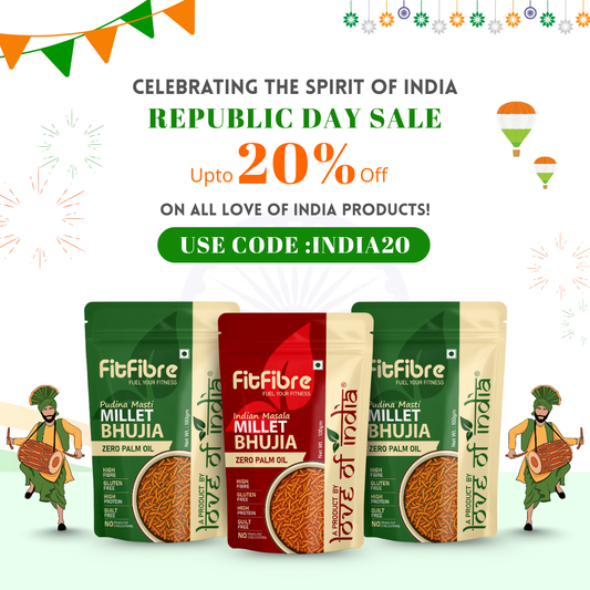 Assorted Millet Bhujia – Pack of 3