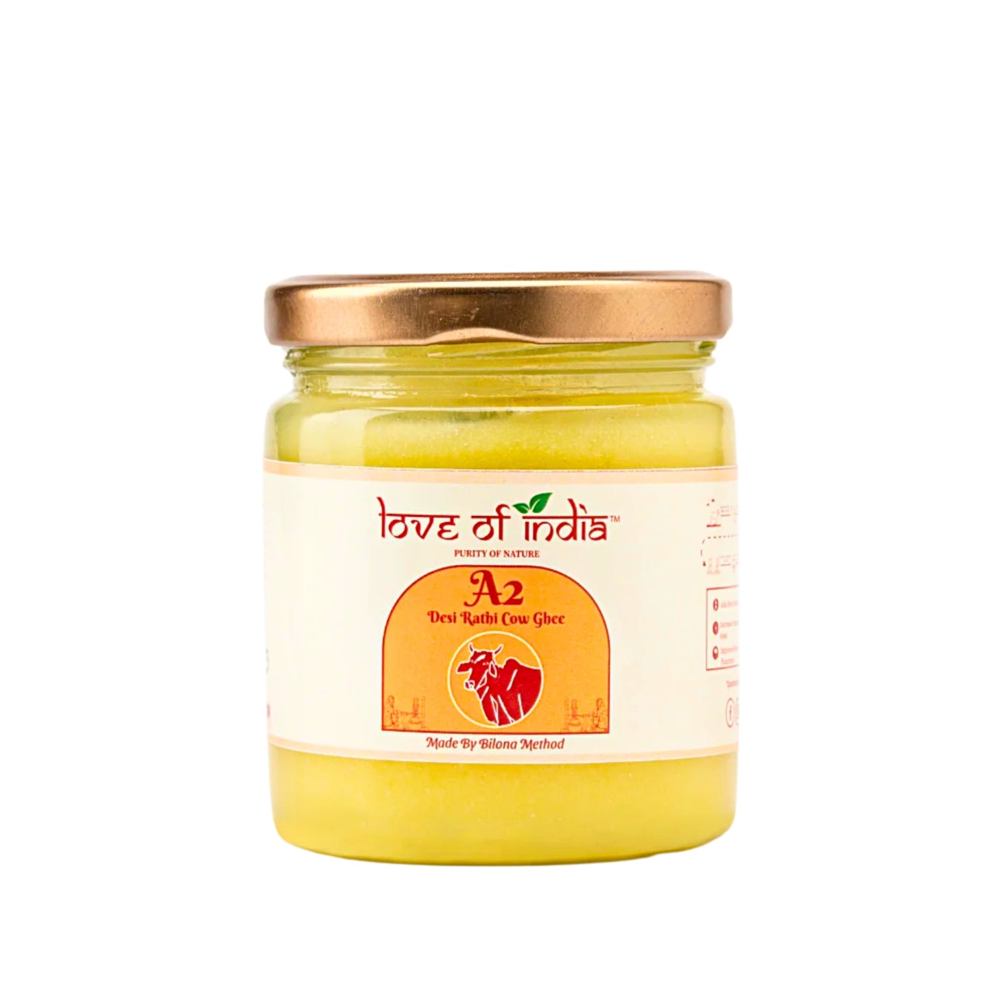 Love of India Desi Vedic Rathi Cow Ghee made by Bilona method