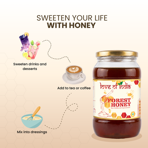 Forest Honey — Raw, Unfiltered, Never Heated | Lab Tested