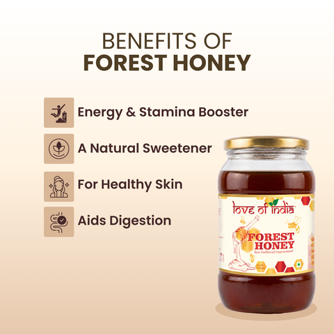 Forest Honey — Raw, Unfiltered, Never Heated | Lab Tested