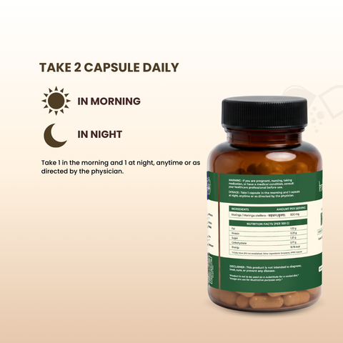 Moringa - 60 Veg Capsules