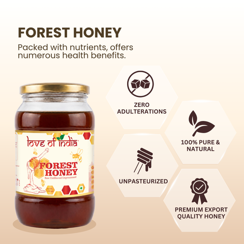 Forest Honey — Raw, Unfiltered, Never Heated | Lab Tested