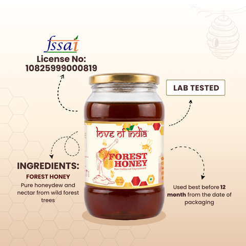 Forest Honey — Raw, Unfiltered, Never Heated | Lab Tested