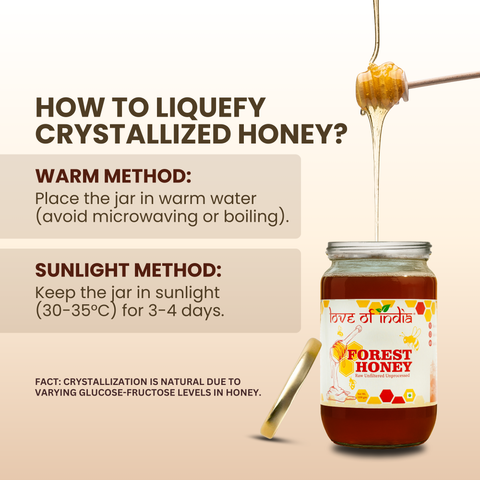 Forest Honey (Raw, Unfiltered, Unprocessed & Non-Pasteurised)