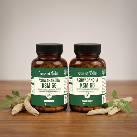 Ashwagandha KSM-66 (60 Veg Capsules)