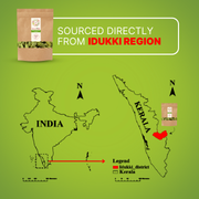 Organically Grown Green Cardamom (Elaichi) 7mm+ | Kerala (Idduki) | Premium Export Quality