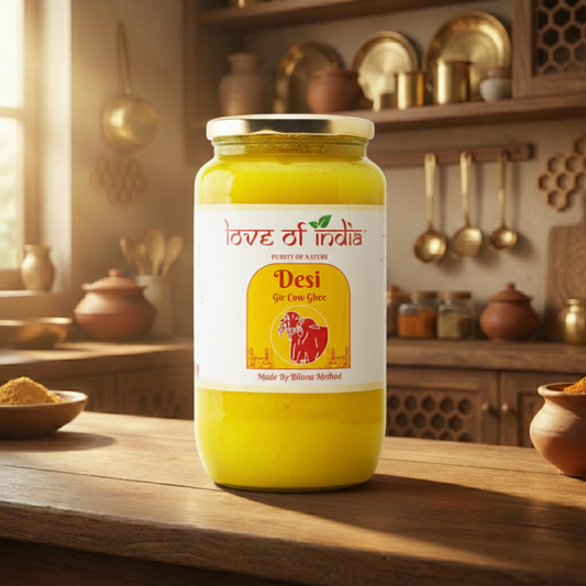 Desi Vedic Gir Cow Ghee made by Bilona method