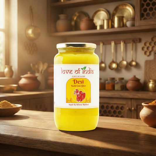 Desi Vedic Rathi Cow Ghee made by Bilona method