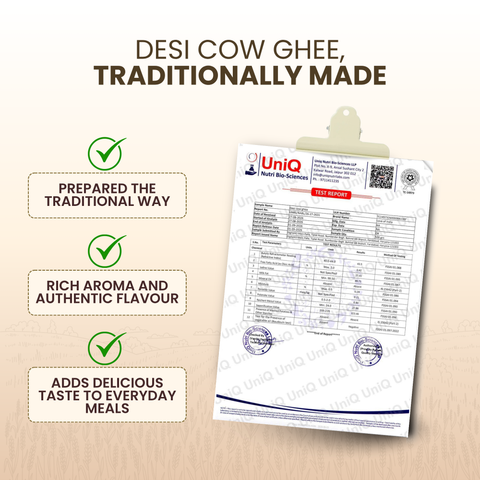 Desi Cow Ghee Traditionally Crafted for Everyday Nourishment | 1000ml