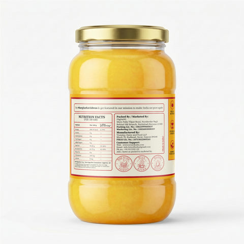 A2 Desi Cow Ghee – Bilona Method | Bi-Directionally Churned & Slow-Cooked