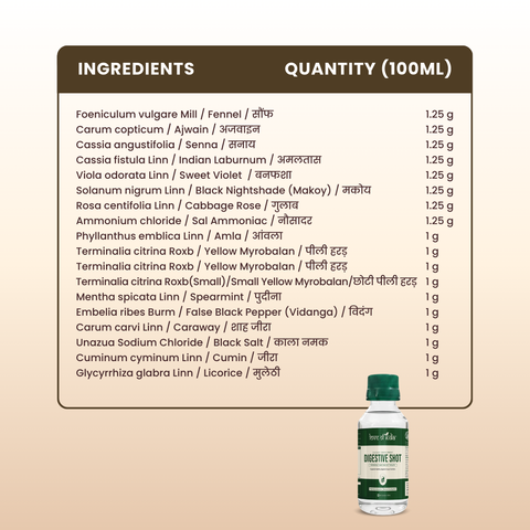 Digestive Shot for healthy digestion