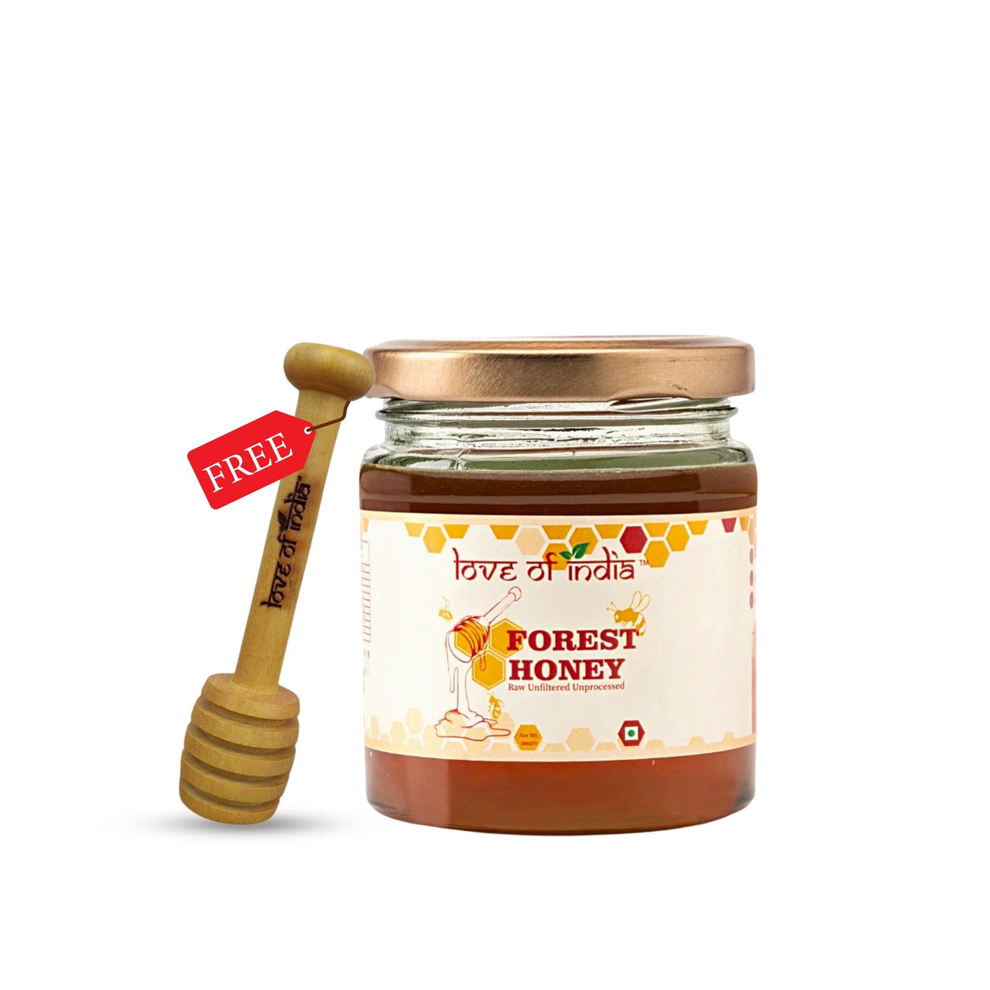 Forest Honey (Raw, Unfiltered, Unprocessed & Non-Pasteurised)