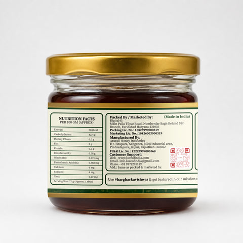 Eucalyptus Honey 400g | 100% Pure – Soothes Sore Throat & Supports Lungs
