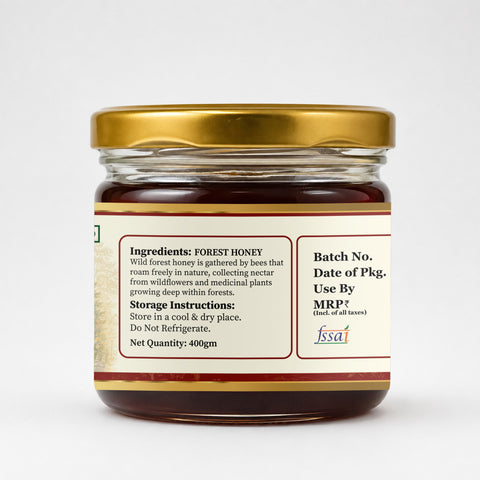 Forest Honey — Raw, Unfiltered, Never Heated | Lab Tested