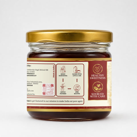 Forest Honey — Raw, Unfiltered, Never Heated | Lab Tested