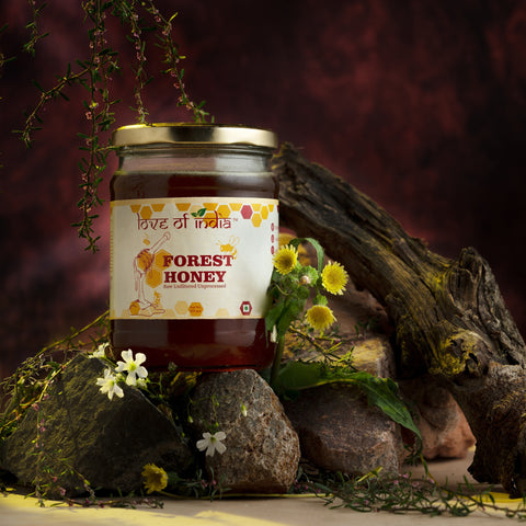 Forest Honey (Raw, Unfiltered, Unprocessed & Non-Pasteurised)