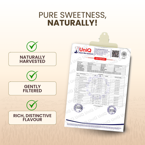 Natural Honey (Raw, Unfiltered, Unprocessed & Non-Pasteurised)