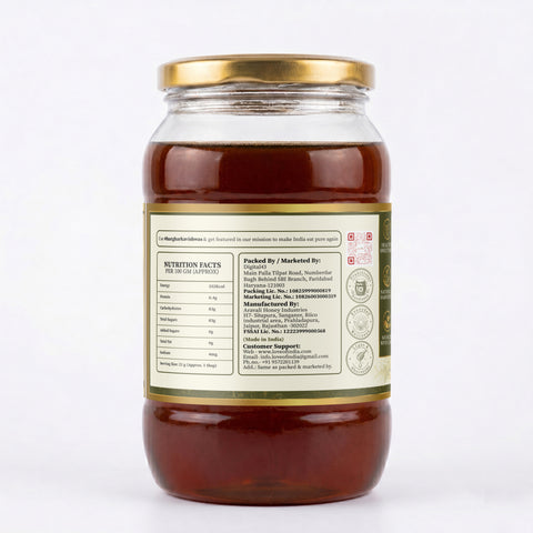 Saunf Honey (Fennel Raw Honey, Unfiltered, Unprocessed & Non-Pasteurised)