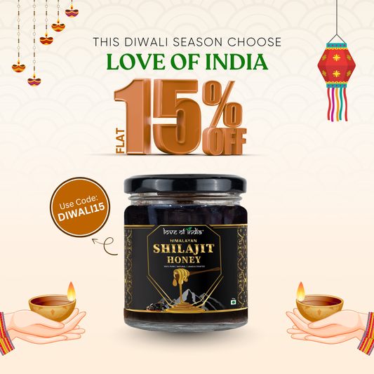 Himalayan Shilajit Honey – Nature’s Pure Fusion | Love Of India 75gm