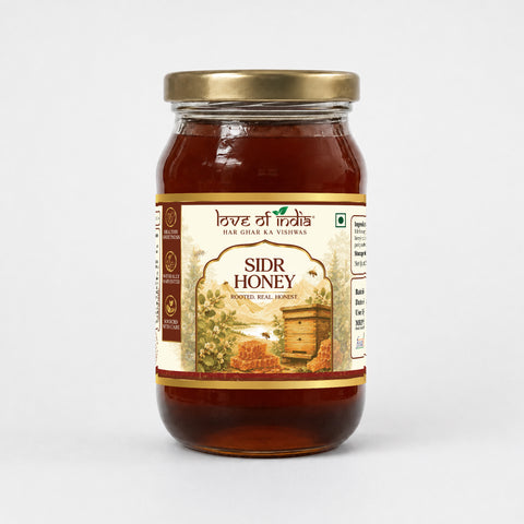 SIDR Honey (Raw, Unprocessed, Unfiltered, Pure & Premium Honey) Jujube Berry