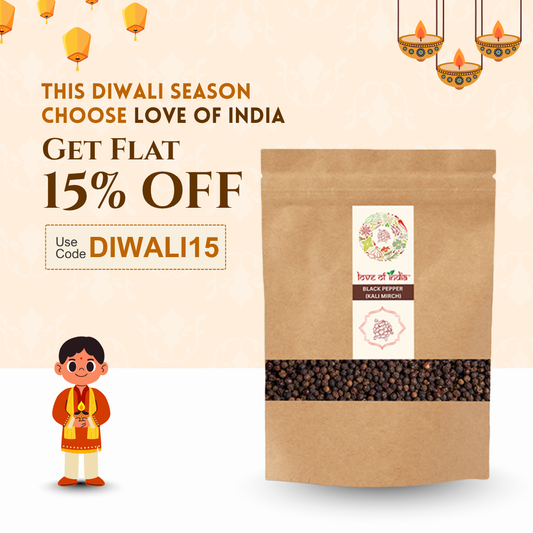 Organically Grown Black Pepper Bold (Kali Mirch) | Kerala (Idduki) | Premium Export Quality