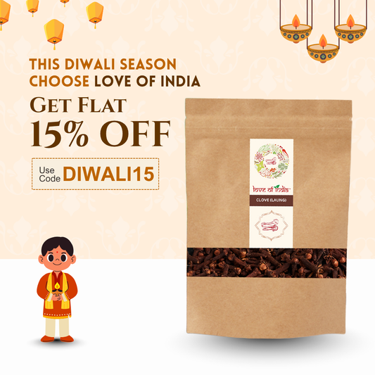 Organically Grown Clove (Laung) Golden Brown | Kerala (Idduki) | Premium Export Quality