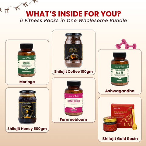 Love of India Festive Fitness Bundle | 6 Everyday Wellness Essentials