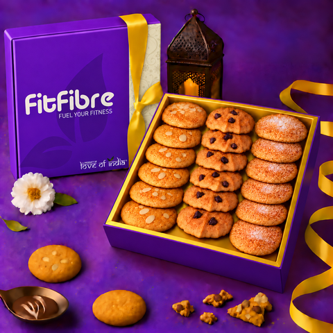 Cookie Gift Box – Oats, Coconut & Choco Chip Cookies