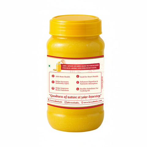 Desi Cow Ghee Traditionally Crafted for Everyday Nourishment | 1000ml