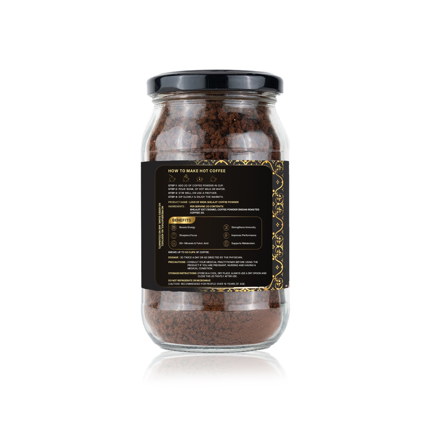 Himalayan Shilajit Roasted Premium Coffee by Love of India