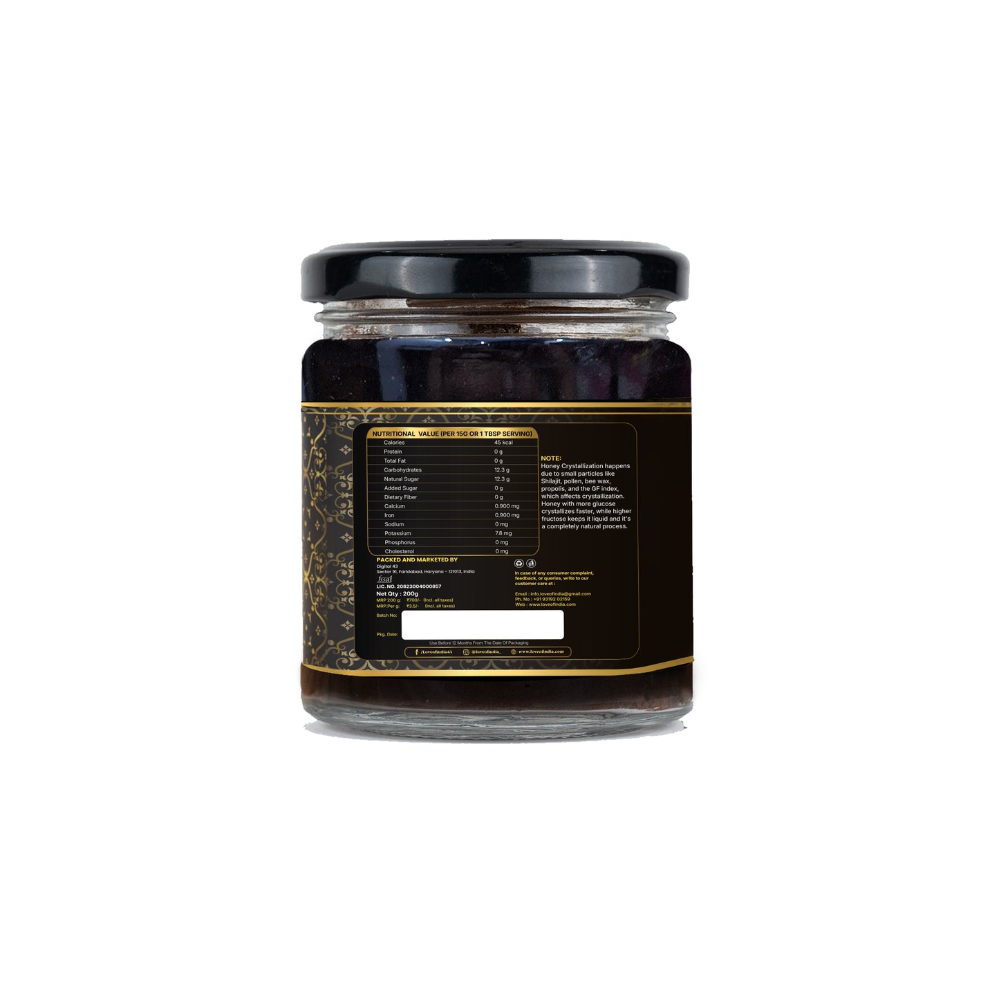 Himalayan Shilajit Honey – Nature’s Pure Fusion | Love Of India