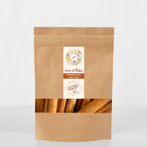 Love of India, Cinnamon Roll (Dalchini) Premium Export Quality and Authentic & Natural Flavour