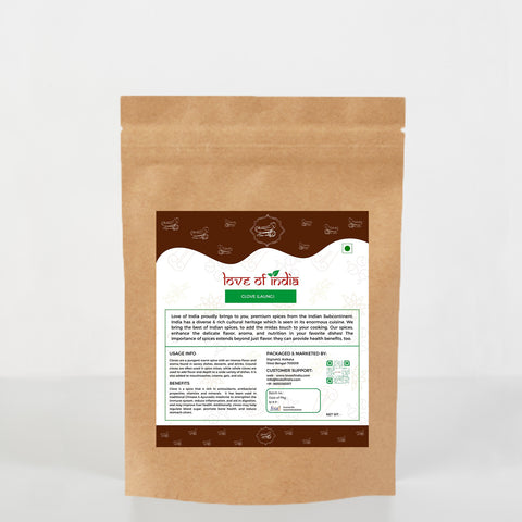 Love of india, Clove (Laung) | Kerala (Idduki) Premium Golden Brown Export Quality